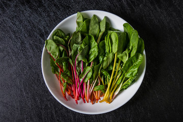ほうれんそう　Fresh spinach fresh vegetables spinach