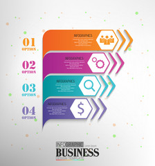 Timeline Info graphic data Visualization design Template Business concept with 4 options