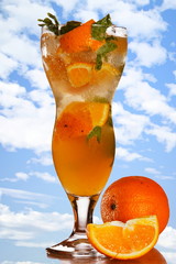 Kinnow or Keanu fruit drink © PRABHAS