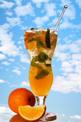 Kinnow or Keanu fruit drink © PRABHAS