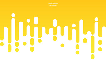 Abstract mustard or honey dripping background. Vector Illustration.