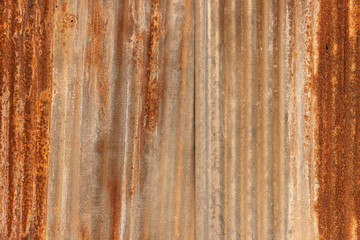 Orange Metal rusty background, Metal grunge texture on galvanized iron plate