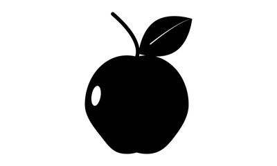 Apple icon for healthy eating and nutrition