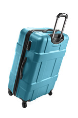 Modern big travel suitcase for family or business trips