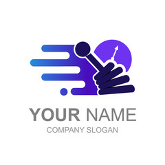 car speed logo with full power, logo ready to use