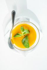 Coconut Milk Chia Pudding with fruits