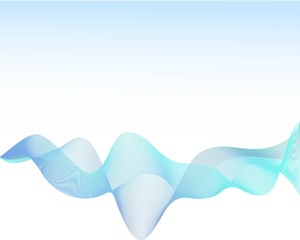 Rainbow abstract color wave background template