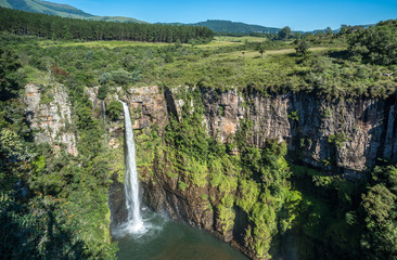 Fototapeta na wymiar Mac Mac falls in the Sabie area, Panorama route, Mpumalanga, South Africa
