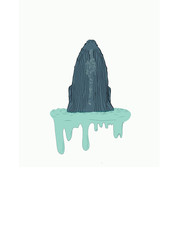 Humpback whale's head