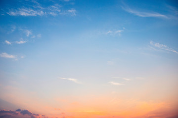 sky with clouds