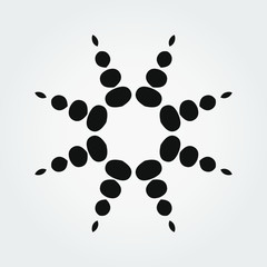 Abstract Circle Logo Design Template