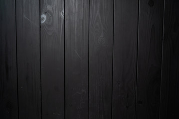 black wooden background,  natural texture