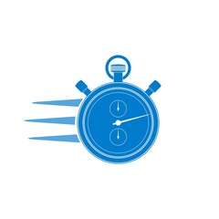 Express delivery icon, Timer concept