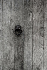 Abstract image of a latch on gate
