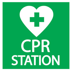 Obraz premium heart cpr medical icon vector design