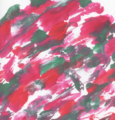 Acrylic texture pink color, handmade for background or design, wallpaper.