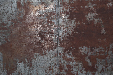 High quality of rusted steel metal plate surface