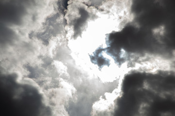 Sky. Clouds. Sun