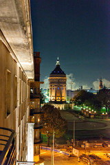 Naklejka premium Water tower of Mannheim, Germany