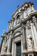 Fototapeta na wymiar Kathedrale Sant’Agata in Catania. Sizilien. Italien