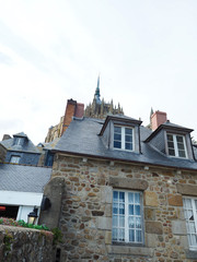 Mont Saint-Michel of France. Travelers want to see it once.