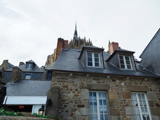 Obraz premium Mont Saint-Michel of France. Travelers want to see it once.