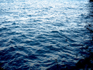 Flowing water surface. Abstract background. Ocean Waves