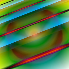Digital Art, abstract three-dimensional objects with soft lighting, Germany