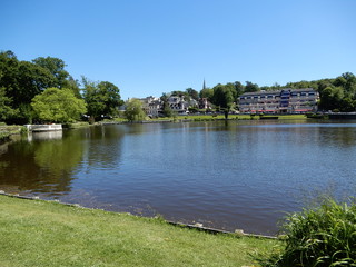 Fototapeta premium Bagnoles de l'Orne, Orne, Normandie, France