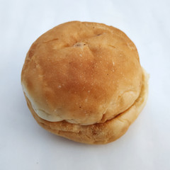 Homemade Freshly baked soft Dinner Rolls, selective focus