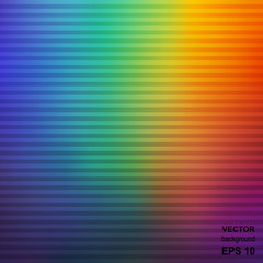 Colorful Striped Rainbow Abstract Background.