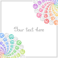 Colorful Templates for Text, Placard, Cover.
