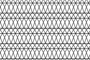 Geometric abstract pattern. Black texture.Seamless geometric pattern