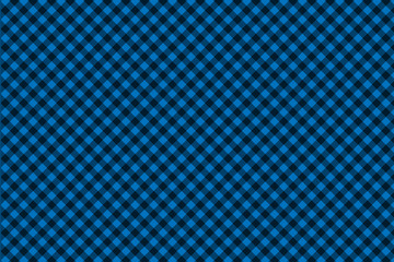Blue black Lumberjack plaid seamless pattern