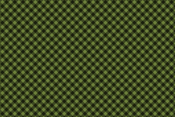 Green Black Lumberjack plaid seamless pattern