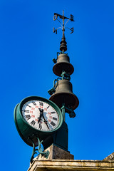 old clock on the tower