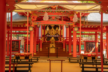 Der Ikuta-Schrein in Kobe