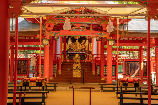 Der Ikuta-Schrein in Kobe