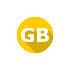GB G B Letter Logo Design