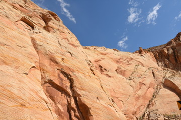 landscape on the Goblin state park in the united states of america