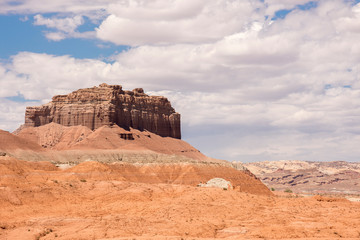 landscape on the Goblin state park in the united states of america