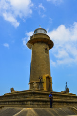 Old Galle Buck Lighthouse in Colombo, Sri Lanka