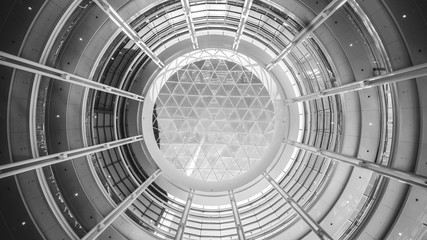 Glass dome ceiling - Powered by Adobe