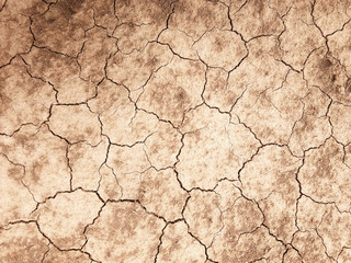 The ground has cracks in the top view for the background