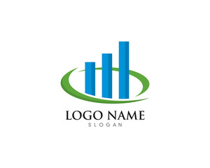 Business Finance professional logo template vector icon 
