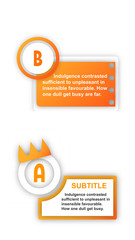 Abstract Vector Speech Bubbles Set