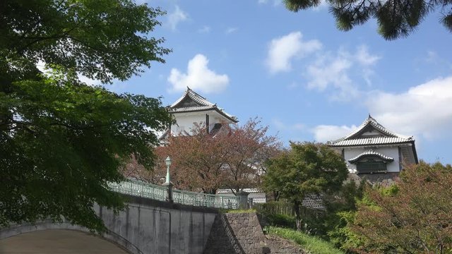  Ishikawa-mon Gate of the Kanazawa Castle.  Japan