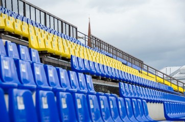 empty seats at stadium