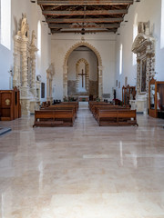 Church of Saint Theresa, .Piazza Santa Teresa, The old town, Brindisi, Apulia, Italy June 2019