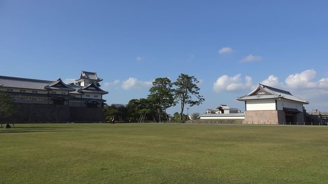 Kanazawa castle grounds. Ishikawa, Japan 